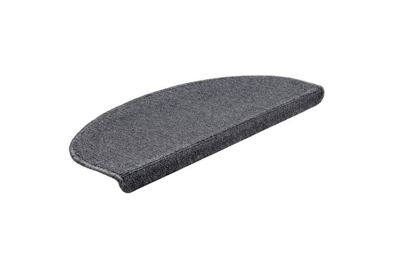 en.casa Stufenmatte, halbrund, 15er Set Treppenmatten halbrund 65x24cm selbstklebend Dunkelgrau en.casa Stufenmatte, halbrund, 15er Set Treppenmatten halbrund 65x24cm selbstklebend Dunkelgrau von en.casa