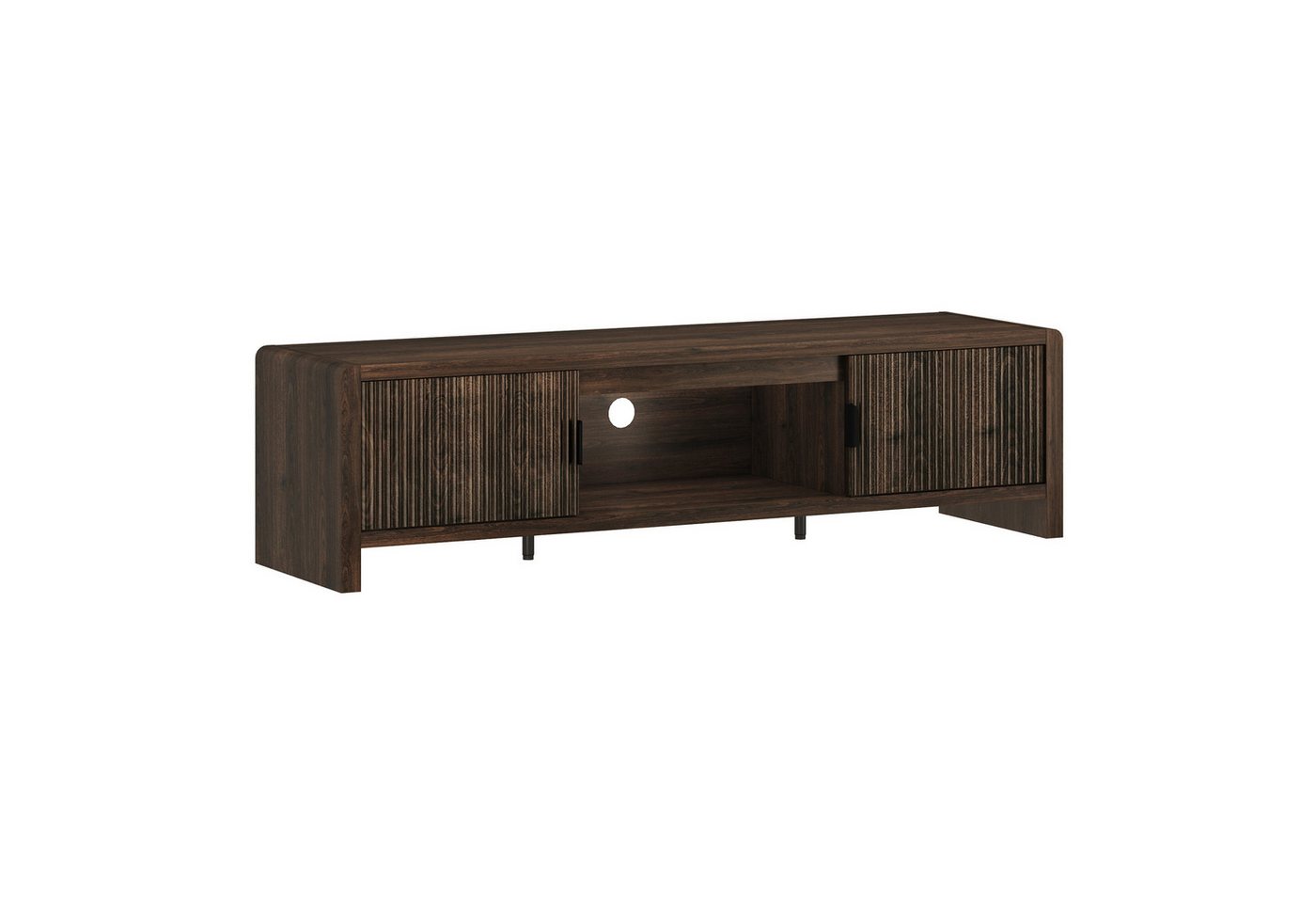 en.casa TV-Schrank »Lukkodso« mit 3 Fächern und 2 Türen 150 x 40 x 40 cm Walnussoptik en.casa TV-Schrank »Lukkodso« mit 3 Fächern und 2 Türen 150 x 40 x 40 cm Walnussoptik von en.casa