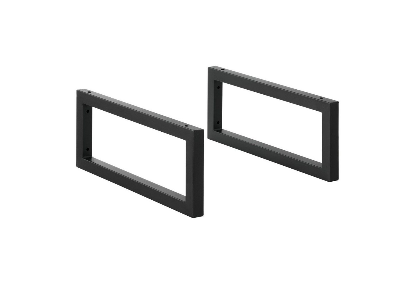 en.casa Tischgestell, Hamina Wandkonsole 2er Set 50 x 20 cm Schwarz en.casa Tischgestell, Hamina Wandkonsole 2er Set 50 x 20 cm Schwarz von en.casa