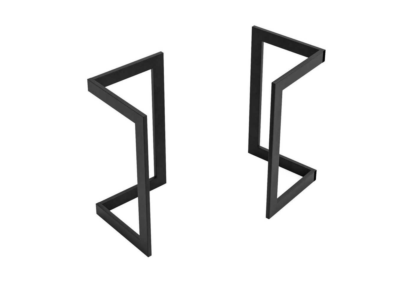 en.casa Tischgestell, »Kaskinen« 2er Set für DIY Stahl 72 x 39,5 x 39 cm Schwarz en.casa Tischgestell, »Kaskinen« 2er Set für DIY Stahl 72 x 39,5 x 39 cm Schwarz von en.casa