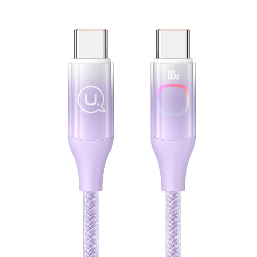 enablink USB C auf USB C Kabel, PD 100W USB C Kabel USB C Schnellladekabel QC 4.0 5A Nylon Typ C Ladekabel Handykabel für MacBoo Pro Pad Pro 2020 S21 Dell Pixel XPS 1.2M, lila enablink USB C auf USB C Kabel, PD 100W USB C Kabel USB C Schnellladekabel QC 4.0 5A Nylon Typ C Ladekabel Handykabel für MacBoo Pro Pad Pro 2020 S21 Dell Pixel XPS 1.2M, lila von enablink