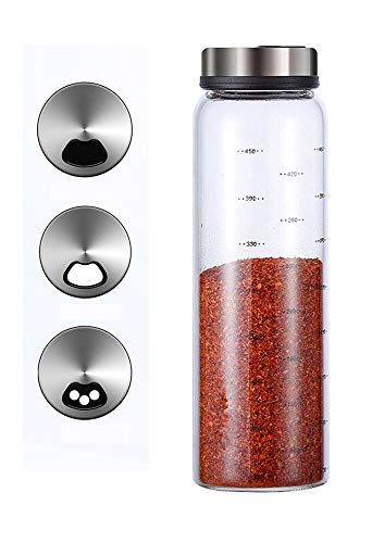 Multifunktion Salz- und Pfefferstreuer mit verstellbaren Gießlöchern - Perfekter Spender für Ihre Salze, 500 ml Multifunktion Salz- und Pfefferstreuer mit verstellbaren Gießlöchern - Perfekter Spender für Ihre Salze, 500 ml von Uenmay