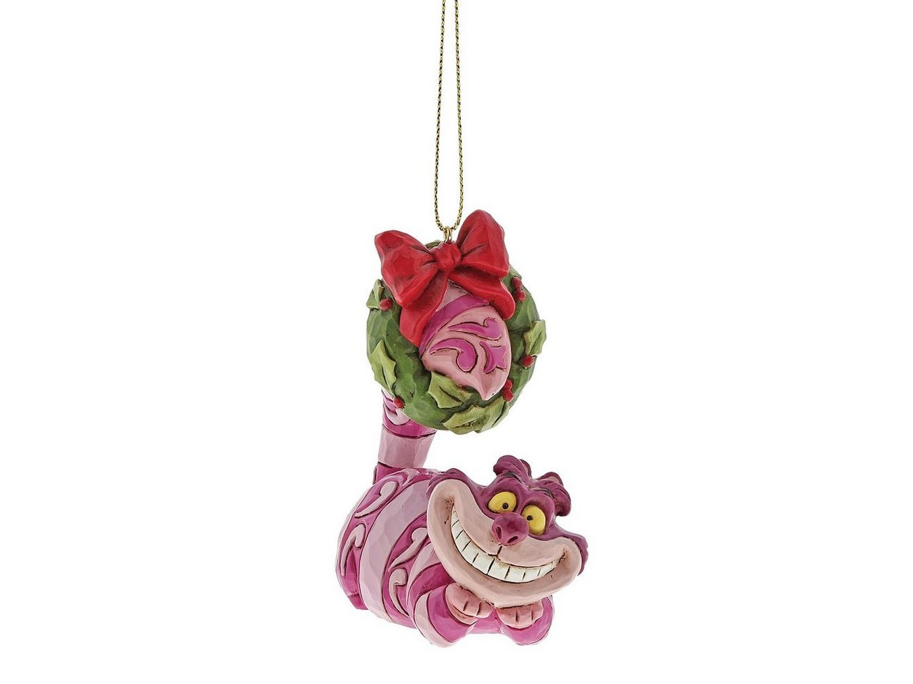 enesco Christbaumschmuck Cheshire Cat / Katze (Alice im Wunderland) - Christbaumschmuck - 1 Stü (1-tlg) von enesco