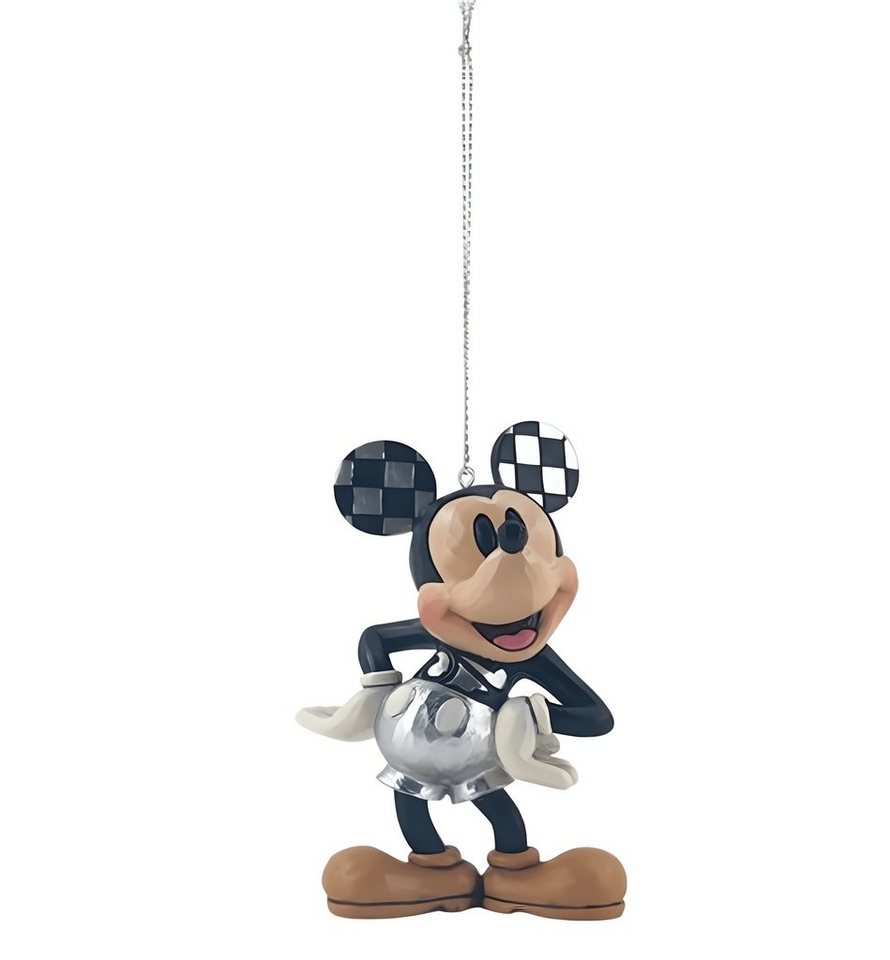 enesco Christbaumschmuck Micky Maus (100 Jahre Edition) - Christbaumschmuck - 1 Stück (1-tlg), handbemalt, zeitlich limitiert auf das Jahr 2023, 100 Jahre Disney von enesco