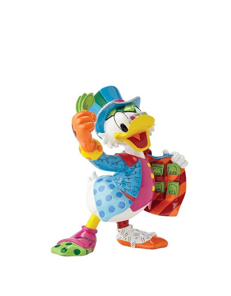 enesco Dekofigur Onkel Dagobert, midi, Disney BRITTO Collection, Pop Art Design von enesco