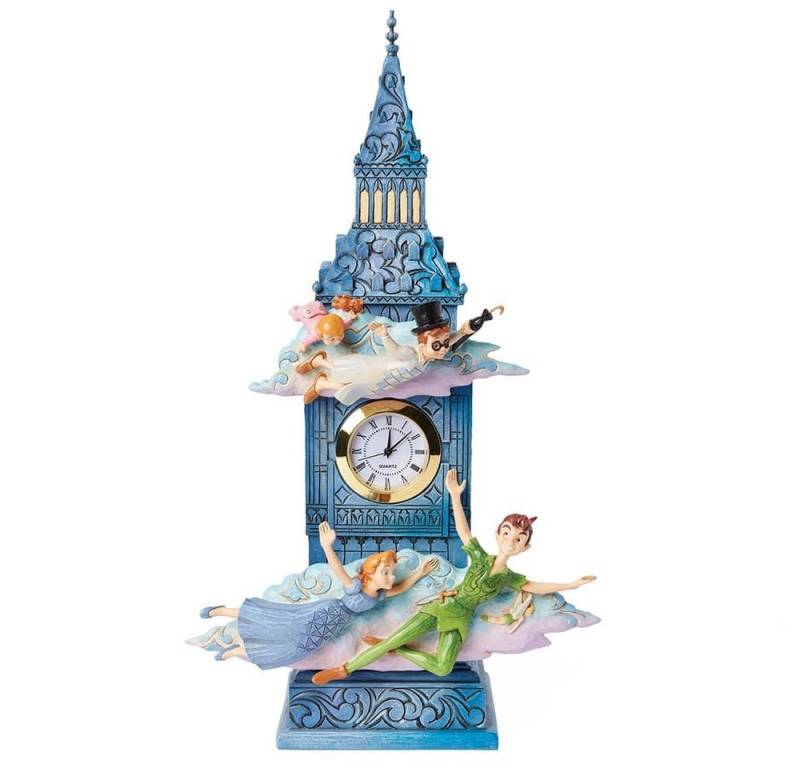 enesco Funktischuhr Peter Pan - Big Ben - Uhr - Sammlerstück - Jim Shore Disney Enesco von enesco
