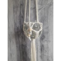 Makramee Windlicht Hängend Hängewindlicht Boho Garten Balkon Glück Licht von enibasknots