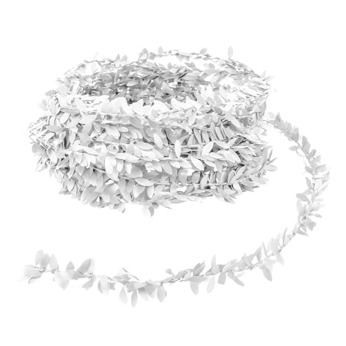 Efeu Künstlich,Fake Efeu,Efeu Girlande,Pflanzen Deko,Künstliche Pflanzen,Kunst Efeu,Künstlicher Efeu,Efeu Künstlich Girlande,Künstliches Efeu,Ivy Garland,Künstliche Girlande,Plastik Efeu,Weiß 7.5cm von enithElite