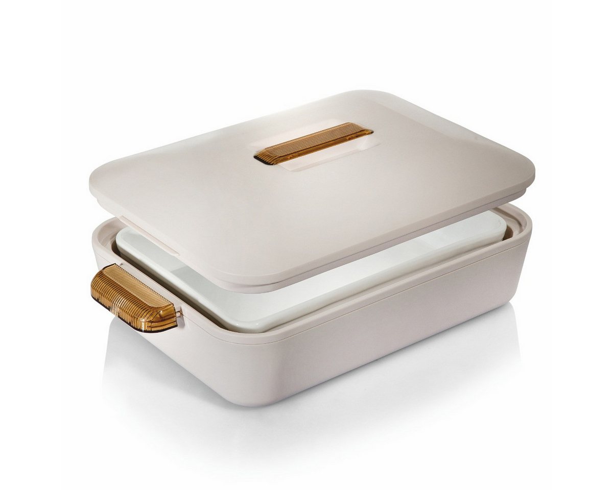 enjoy THE ITALIAN WAY OF LIVING Thermobehälter Thermobehälter Colorado mit Auflaufform (2,8 Liter) in bernstein von enjoy THE ITALIAN WAY OF LIVING