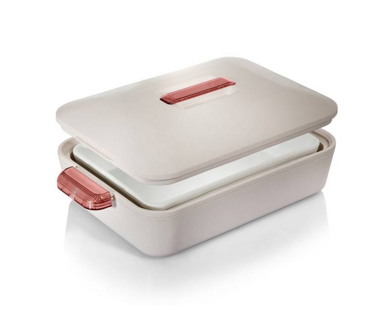 enjoy THE ITALIAN WAY OF LIVING Thermobehälter Thermobehälter Rec Colorado mit Auflaufform (2,8 Liter) in rosé von enjoy THE ITALIAN WAY OF LIVING
