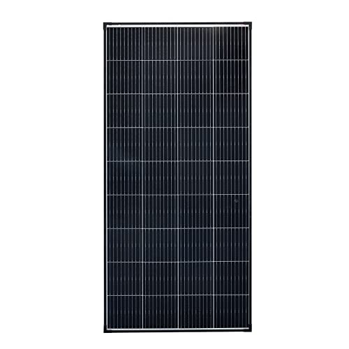 enjoy solar PERC Mono 180W 12V Solarpanel Solarmodul Photovoltaikmodul, ideal für Wohnmobil, Gartenhäuse, Boot, schwarze Rahmen von enjoy solar