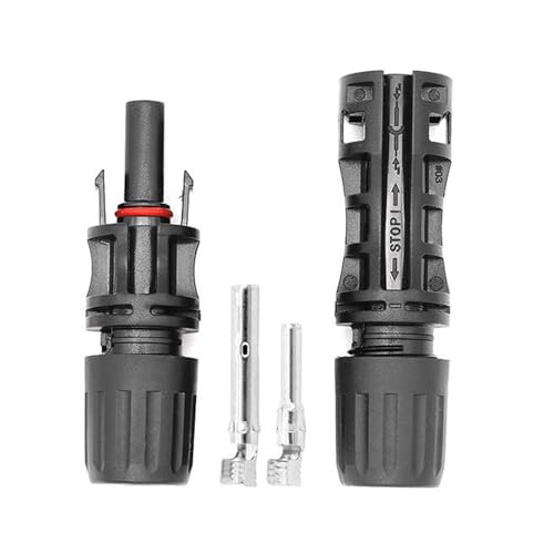 enjoy solar® 1 paar Solarstecker und Buchse für 10 mm² Leitungen PV Kabelstecker von enjoy solar