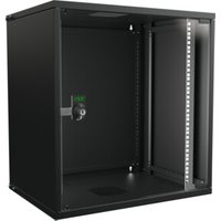 Enoc Wandschrank SNP 12HE sw 19"550x400x582mm W3 12-4-S-SNP von enoc