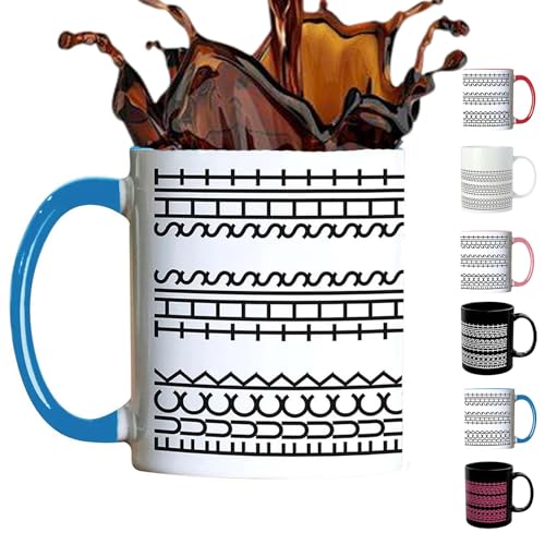 fuck this shit tasse,fuck this shit mug,11oz Coffee Mug with Hidden Message,tasse fuck this shit,fck this sht hidden message coffee mug,Funny Ceramic Gift for Coffee Lovers (F) von enseak