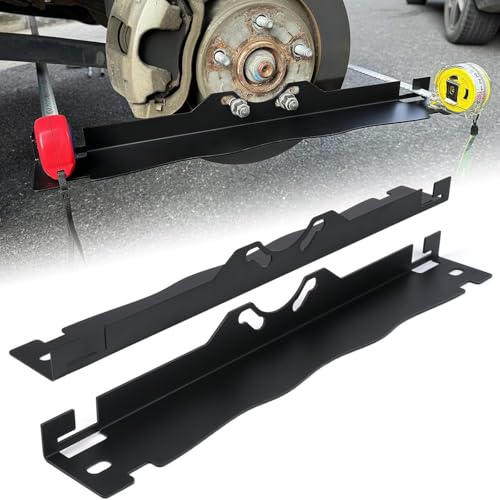 spur einstellwerkzeug kfz,2pcs spureinstellgerät für auto,achsvermessung pkw,achsvermessung,ausrichtungswerkzeug,wheel alignment tool,Toe Alignment Tool Plates,Robust Stainless Steel Toe Alignment-A von enseak
