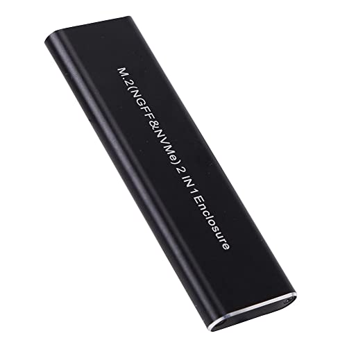 ensecoo M2 NVMe SATA SSD GehäUse 10 Gbps HDD Box M.2 NVME NGFF SSD zu USB 3.1 GehäUse Dual Protocol Typ-A zu Typ-C für M.2 SSD ensecoo M2 NVMe SATA SSD GehäUse 10 Gbps HDD Box M.2 NVME NGFF SSD zu USB 3.1 GehäUse Dual Protocol Typ-A zu Typ-C für M.2 SSD von ensecoo