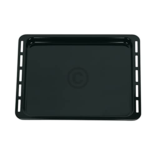 ensipart Backblech Pizzablech kompatibel wie Bauknecht Whirlpool 4810106657929 oder Indesit C00325934 emailliert 450x3375x20 mm von ensipart