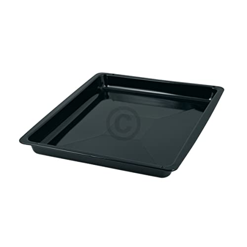 Backblech emailliert hoch 462x371x40 mm Fettpfanne kompatibel wie beko 219440101 Blech Kuchenblech Pizzablech für Backofen von ensipart