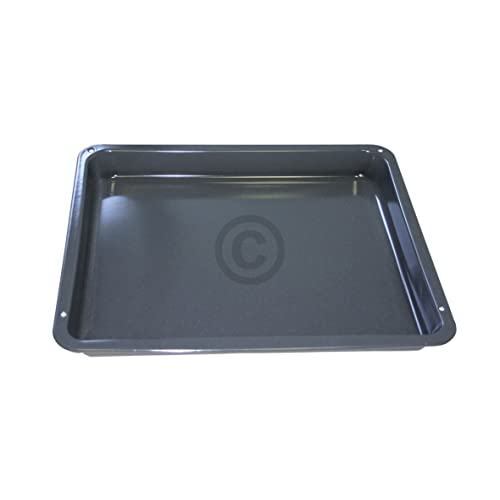 Backblech hoch passend wie AEG 387028820/0 oder Küppersbusch 527026 Fettpfanne emailiert 425x360x43mm von ensipart