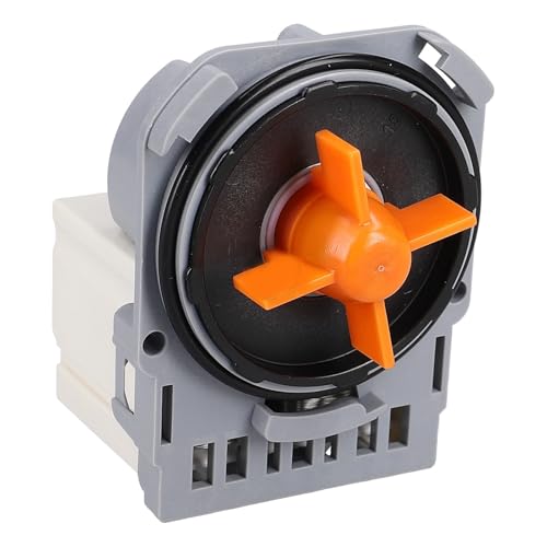 ensipart Ablaufpumpe für Waschmaschine kompatibel mit gorenje 665323 Entleerungspumpe kompatibel mit gorenje 469819 Laugenpumpe von ensipart