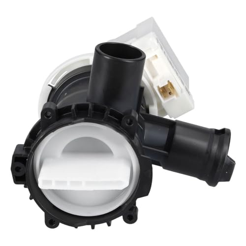 ensipart Ablaufpumpe kompatibel mit BOSCH 00146083 Coprci AT Entleerungspumpe mit Pumpenstuzen und Flusensiebeinsatz für Waschmaschine von ensipart