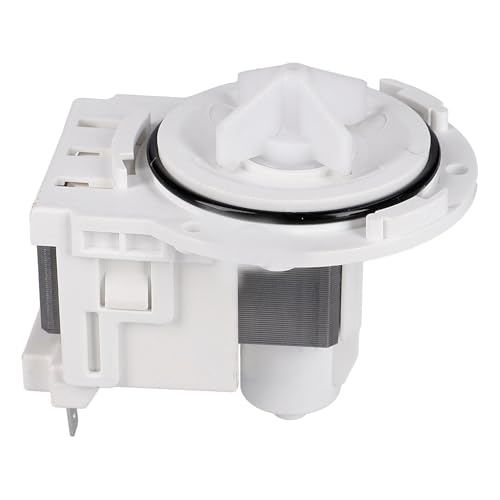 ensipart Ablaufpumpe kompatibel mit AEG 8583792418029 LEILI BPX2-28L Laugenpumpe mit Bajonettverschluss für Waschmaschine kompatibel wie Electrolux 14000044321 von ensipart