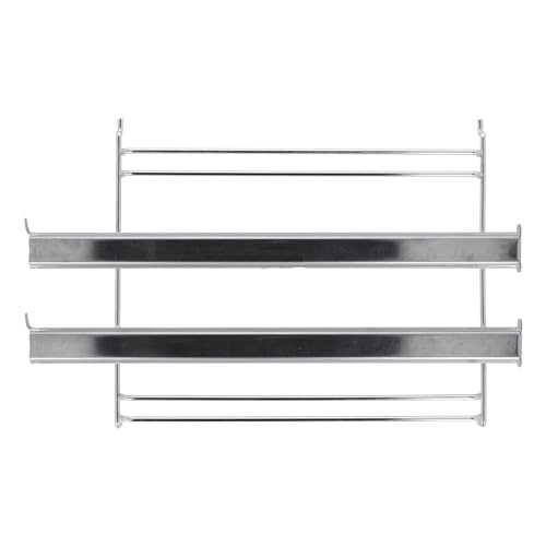 ensipart Auszugsschiene rechts in Backofen kompatibel mit gorenje 564550 2-fach Auszug mit rechtem Haltegitter für Zubehör von ensipart