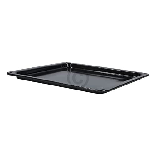 ensipart Backblech eimailliert 395x395x22 mm kompatibel wie gorenje 225840 Kuchenblech Pizzablech Backofenblech kompatibel wie Küppersbusch 543488 von ensipart