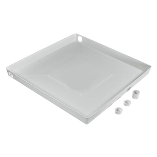 ensipart Bodenwanne 65x65 cm universell einsetzbar für Waschmaschine oder Geschirrspüler Leckwasserschutzwanne von ensipart