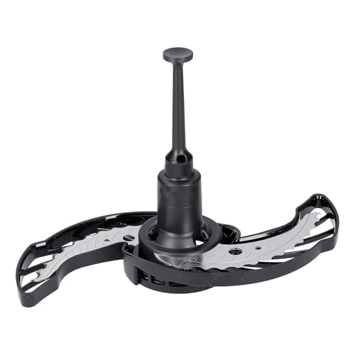 ensipart Crushmesser für Küchenmaschine kompatibel mit Bosch cookit 17007145 MCCA1CK Messer für Gefrorenes und Eis Spezialmesser mit Wellenschliff von ensipart