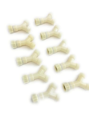 ensipart Doppelanschluss für Zulaufschlauch für Waschmaschine oder Spülmaschine universell einsetzbar Y-Verteiler Set mit 10 Doppelanschlüssen ensipart Doppelanschluss für Zulaufschlauch für Waschmaschine oder Spülmaschine universell einsetzbar Y-Verteiler Set mit 10 Doppelanschlüssen von ensipart