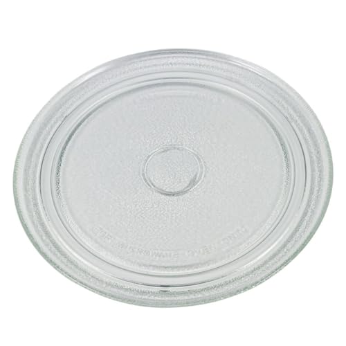 ensipart Drehteller aus Glas für Mikrowelle kompatibel mit Whirlpool 480120101083 kompatibel mit Electrolux 50280598009 kompatibel mit Küppersbusch 535085 kompatibel mit 6636761 von ensipart
