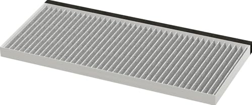 ensipart Geruchsfilter kompatibel mit Clean Air Blaupunkt 5Z51ITB1X4 17006837 grauer Lamellenfilter kompatibel mit Bosch 11025805 Filter für Dunstabzugshaube von ensipart