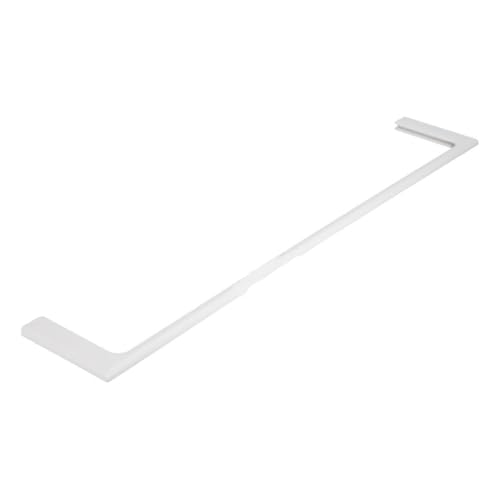ensipart Glasplattenleiste für Kühlschrank kompatibel mit Liebherr 7412143 Halteleise vorne an Glasboden von ensipart