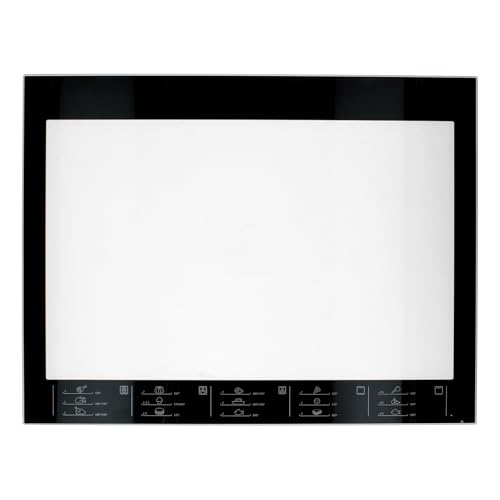 ensipart Innenscheibe für Backofentüre kompatibel mit 290440566 transparente Glasscheibe für Tür Backofen innere Scheibe von ensipart