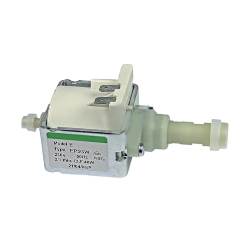 ensipart Pumpe kompatibel mit Ulka EP5GW 48W 230V kompatibel mit Philips 996530007753 12000140 für Kaffeevollautomat kompatibel mit DeLonghi 5113211311 kompatibel mit Miele 5035151 von ensipart