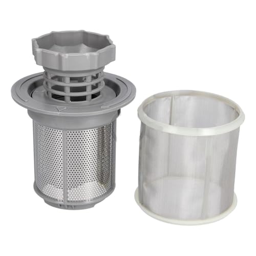 ensipart Siebset für Spülmaschine kompatibel mit Bosch 17008311 kompatibel mit Küppersbusch 427074 kompatibel mit Whirlpool 481248058111 Grobsieb und Feinsieb für Geschirrspüler ensipart Siebset für Spülmaschine kompatibel mit Bosch 17008311 kompatibel mit Küppersbusch 427074 kompatibel mit Whirlpool 481248058111 Grobsieb und Feinsieb für Geschirrspüler von ensipart