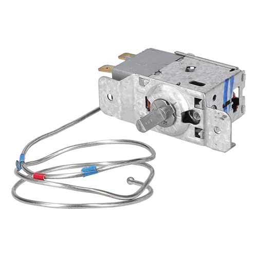 ensipart Thermostat für Kühlschrank kompatibel mit Amica 1030474 Regelthermostat für KühlGefrierKombination kompatibel mit WDF20T-100-024 von ensipart
