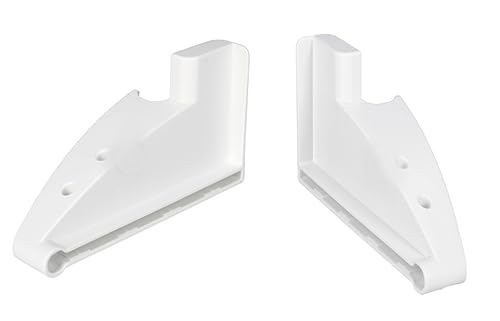 ensipart Türfachhalter Set links und rechts kompatibel mit Liebherr 9097208 und 9097207 Halter für Türfach in Kühlschrank ensipart Türfachhalter Set links und rechts kompatibel mit Liebherr 9097208 und 9097207 Halter für Türfach in Kühlschrank von ensipart