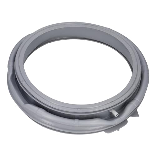 ensipart Türmanschette kompatibel mit SAMSUNG DC97-18852C grauer Faltenbalg für Waschmaschine von ensipart