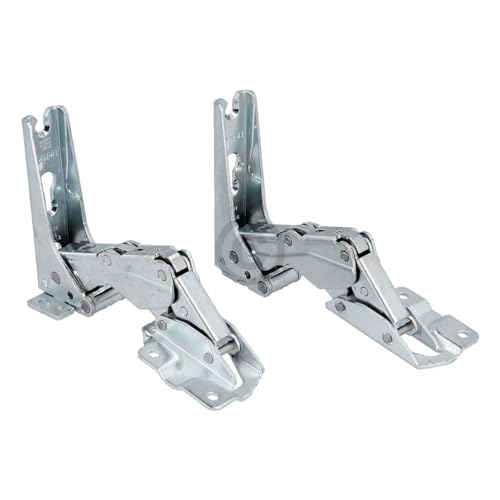 ensipart Türscharnier kompatibel mit Liebherr 7040095 Set aus 2 Türscharnieren für Kühlschrank Gefrierschrank oder KühlGefrie Kombination von ensipart
