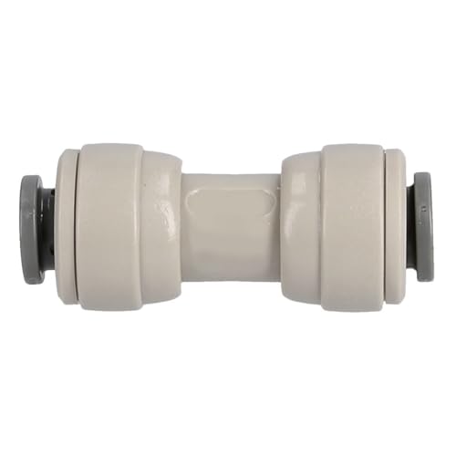ensipart Verbindungsstück 1/4" für Wasserzulaufschlauch in Kühlschrank Zulaufschlauchverbinder kompatibel wie Hisense HK1879043 oder HK1647160 für Kühl-Gefrier-Kombination von ensipart