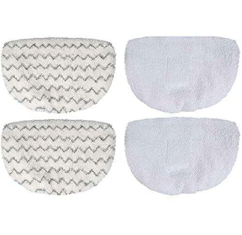 eoocvt 4 x Wischmopp-Pads, Ersatz für Bissell PowerFresh 1940 Serie 1440 1544 1806 2075 Serie, Dampfreiniger Modell 19402 19404 19408 1940 1940 F 1940q 1940t 1940 W von eoocvt