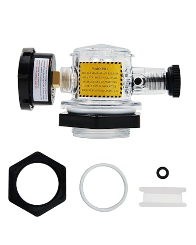 273564Z 273564 Manuelles Luftentlastungsventil, passend für Pentair für Triton II, Triton C, TR100C und TR140C Pool Spa Sandfilter, Luftentlastungsventil inklusive Kontermutter Luftentlastungsventil von eosorssa