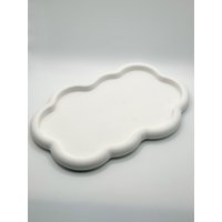 Dekoratives Tablett in Wolkenform | Handgemachte Leere Tasche von epurecreationch