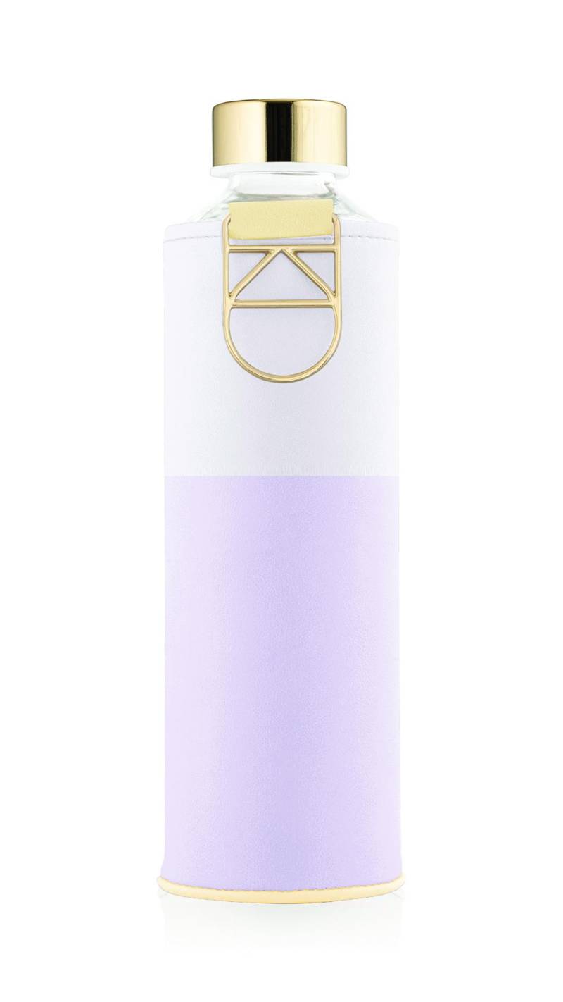 equa Mismatch Glasflasche mit Kunstlederhülle 750ml Lila von Equa d.o.o.