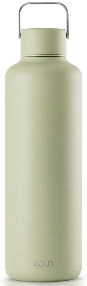 equa Trinkflasche Timeless Off Matcha, Leichtgewicht aus Edelstahl, Tragegriff equa Trinkflasche Timeless Off Matcha, Leichtgewicht aus Edelstahl, Tragegriff von equa