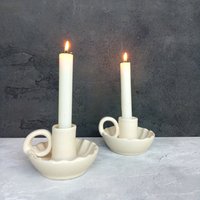 Keramik Kerzenhalter, Handgefertigter Kerzenhalter von equinoxceramic