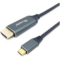 Kabel usb-c zu hdmi männlich 3m Equip 4k/60hz Aluminium Steckergehäuse ref. 133417 von equip