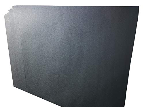 equipster Black Butcher Paper Kraftpapier Metzgerpapier Peach Pfirsich Papier für BBQ Smoker Fisch Fleisch Wurst 10 Stück Zuschnitte 37 x 57 cm von equipster